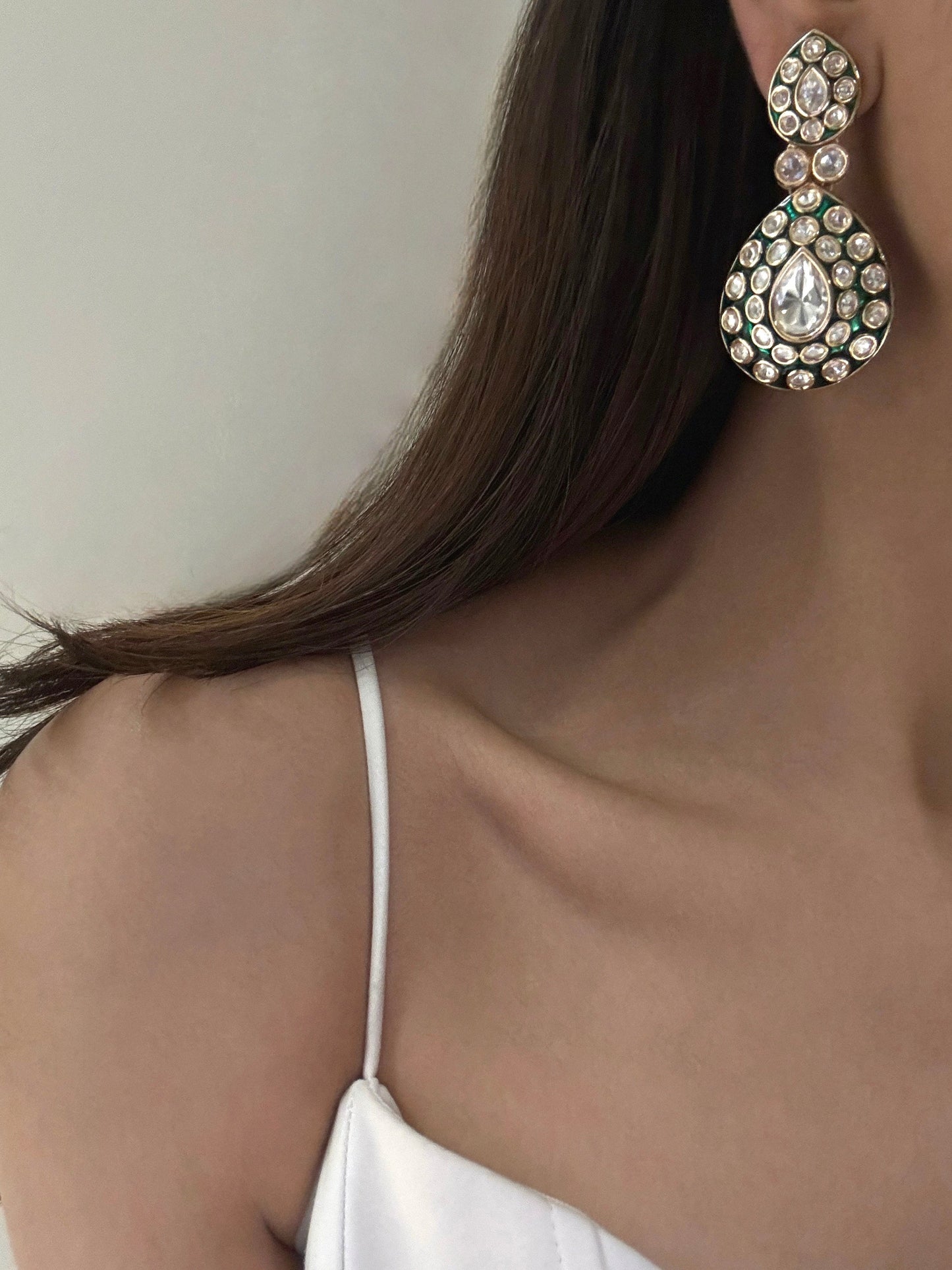 Adaa Polki Earrings