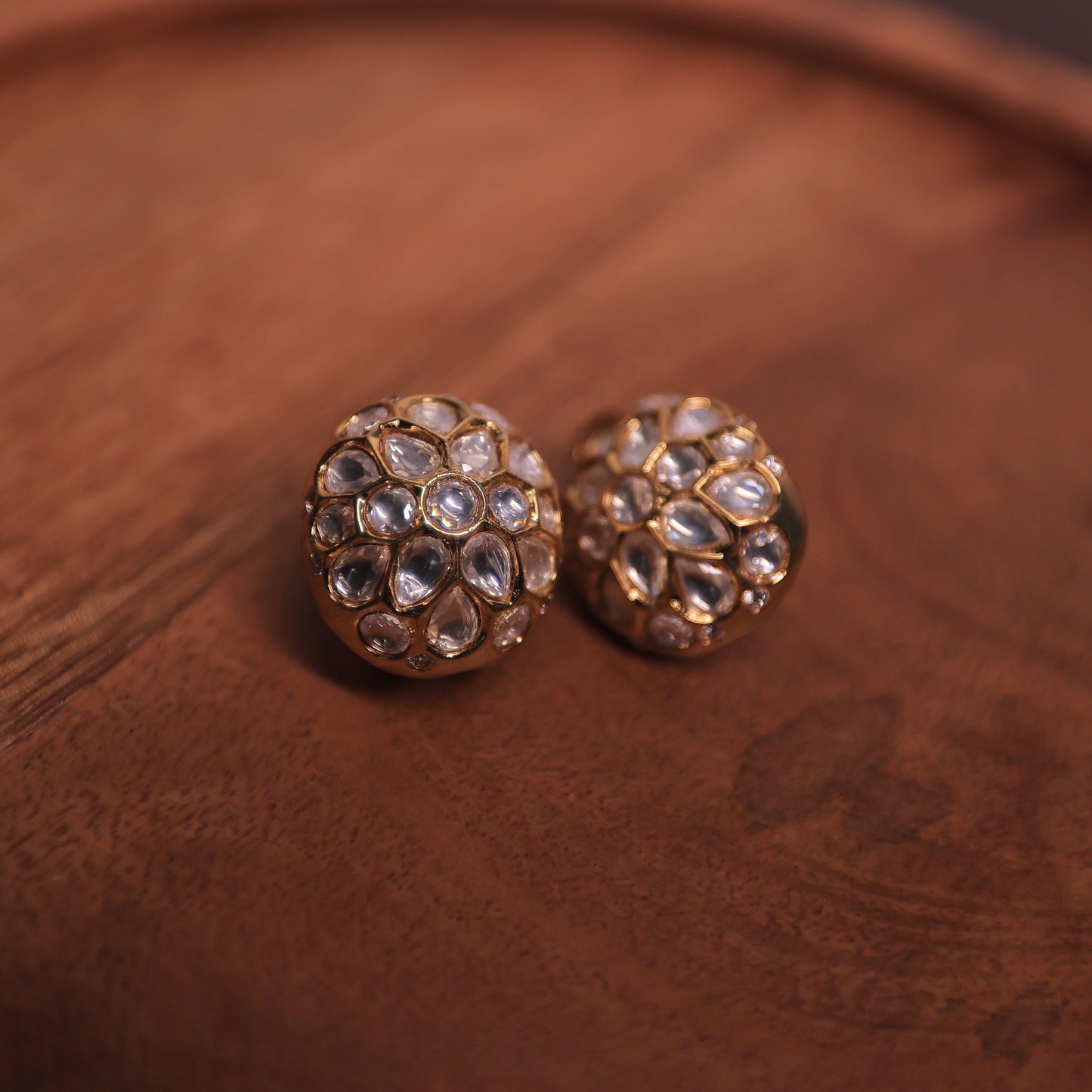 Gulzaar Polki Studs