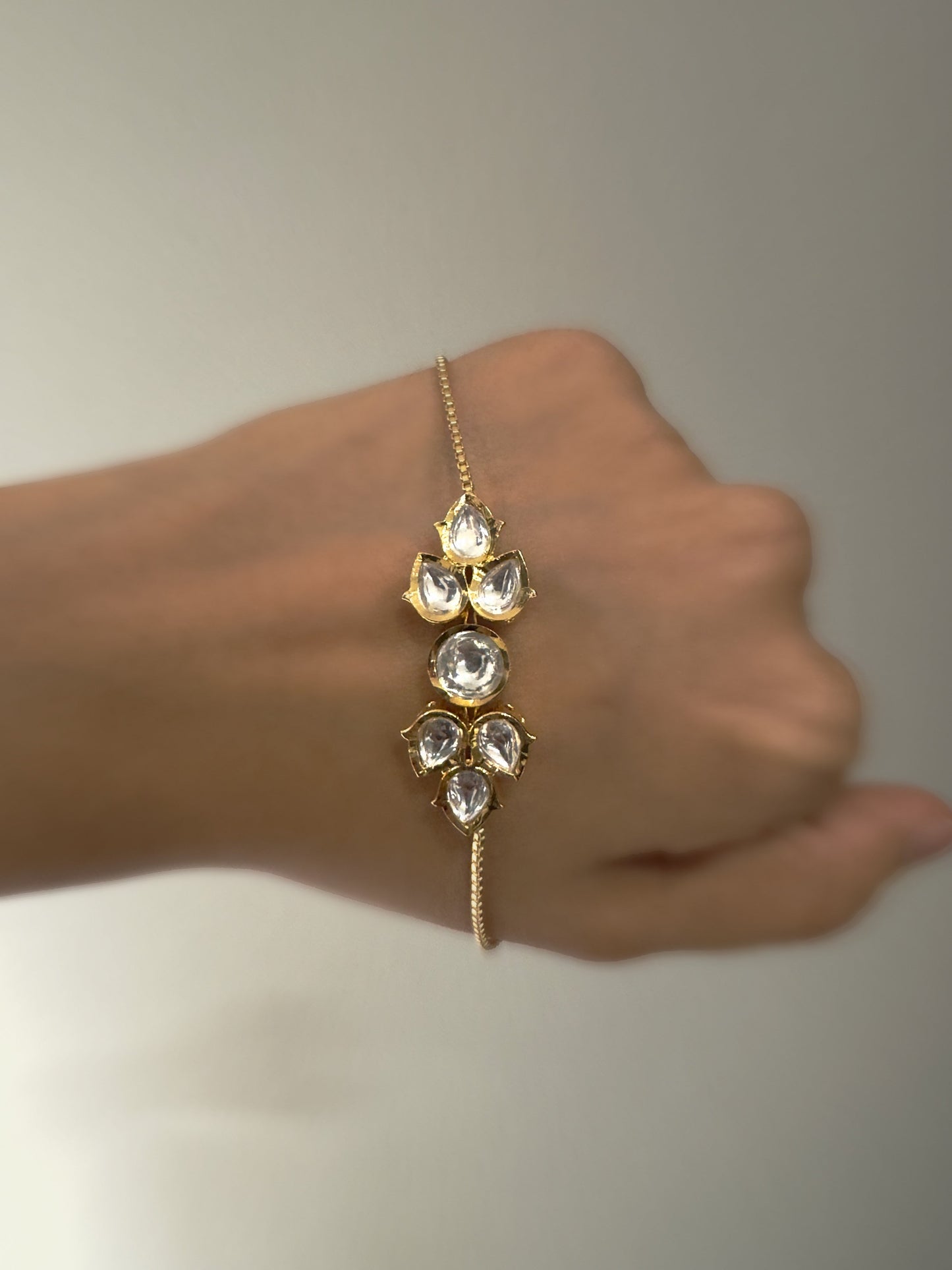 Indira Kundan Bracelet