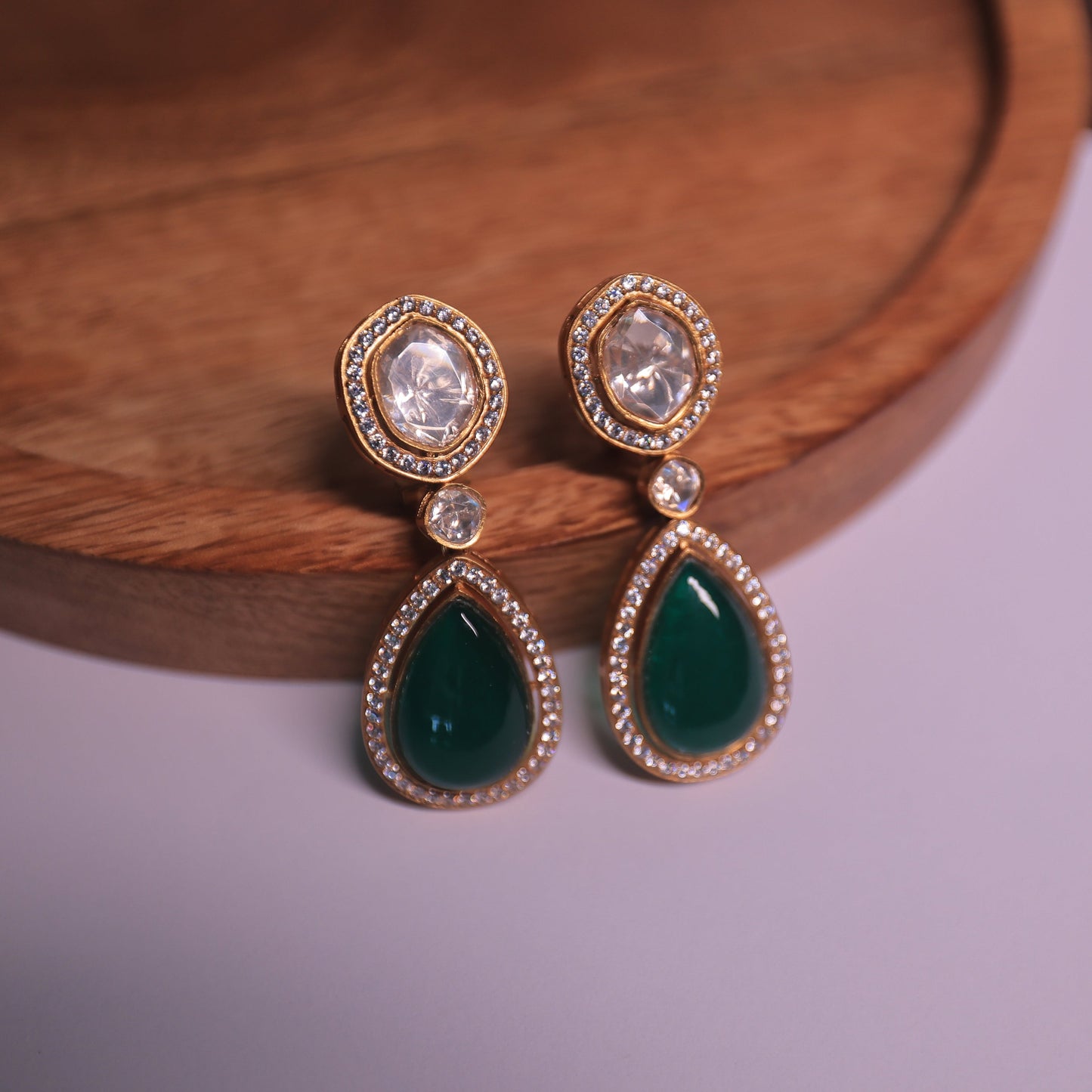 Ishani Polki Earrings