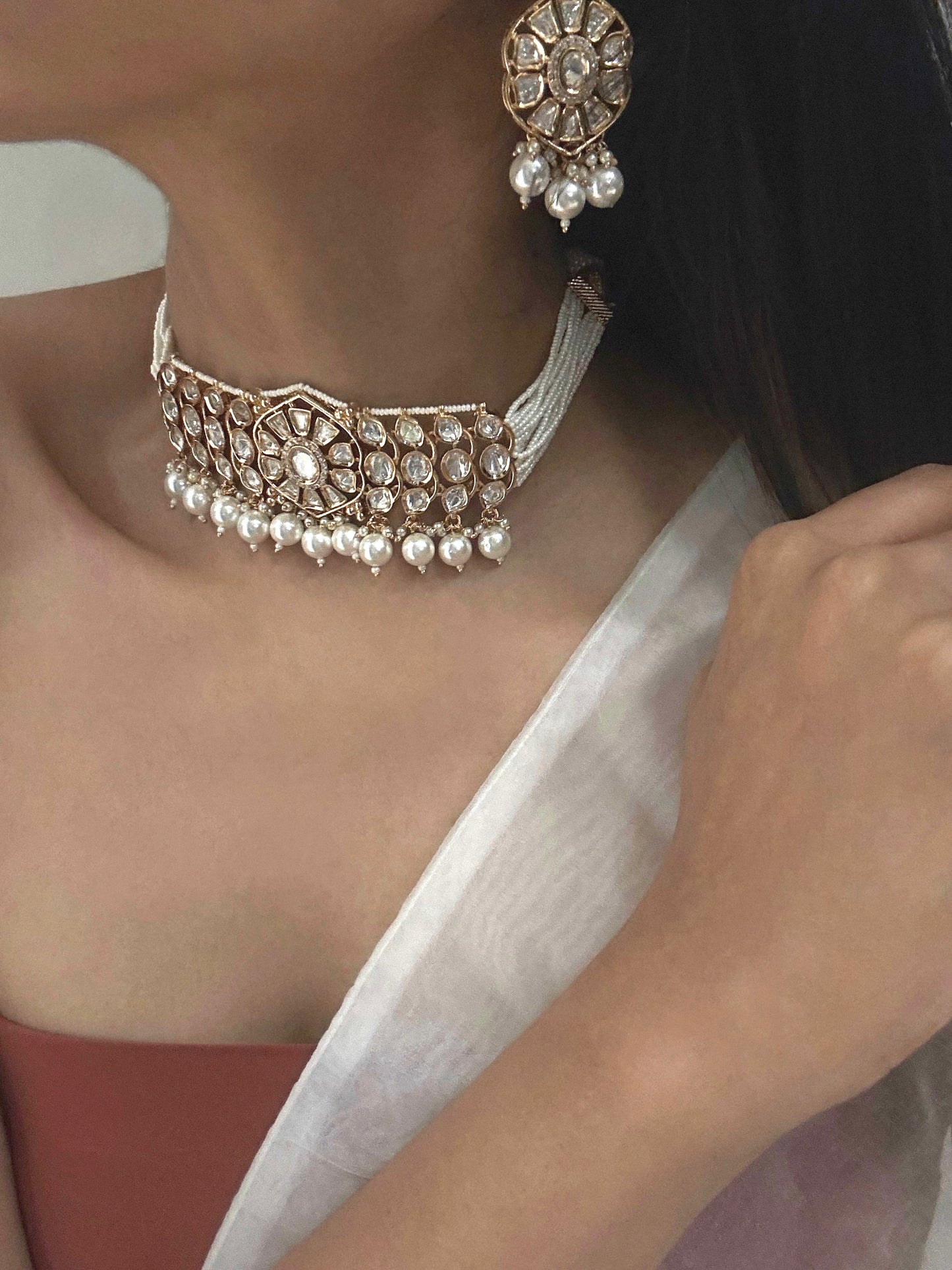 Nazara Polki Choker Set