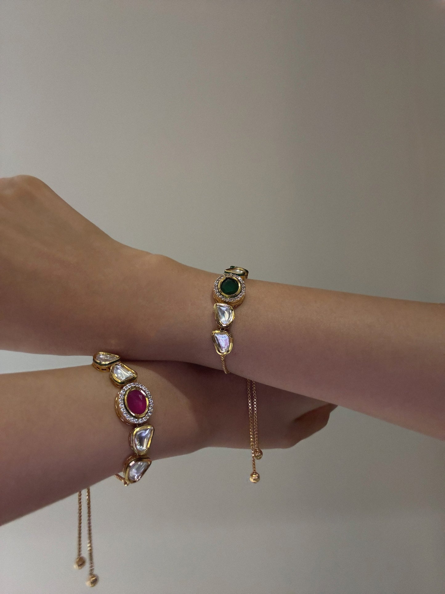 Nitara Ruby Kundan Bracelet