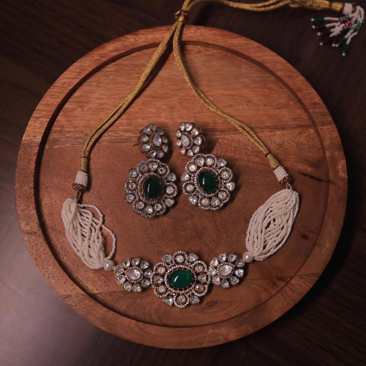 Prisha Kundan Choker Set