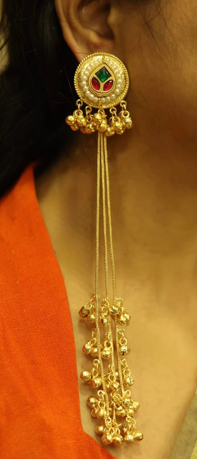 Rajasi Gold Earrings