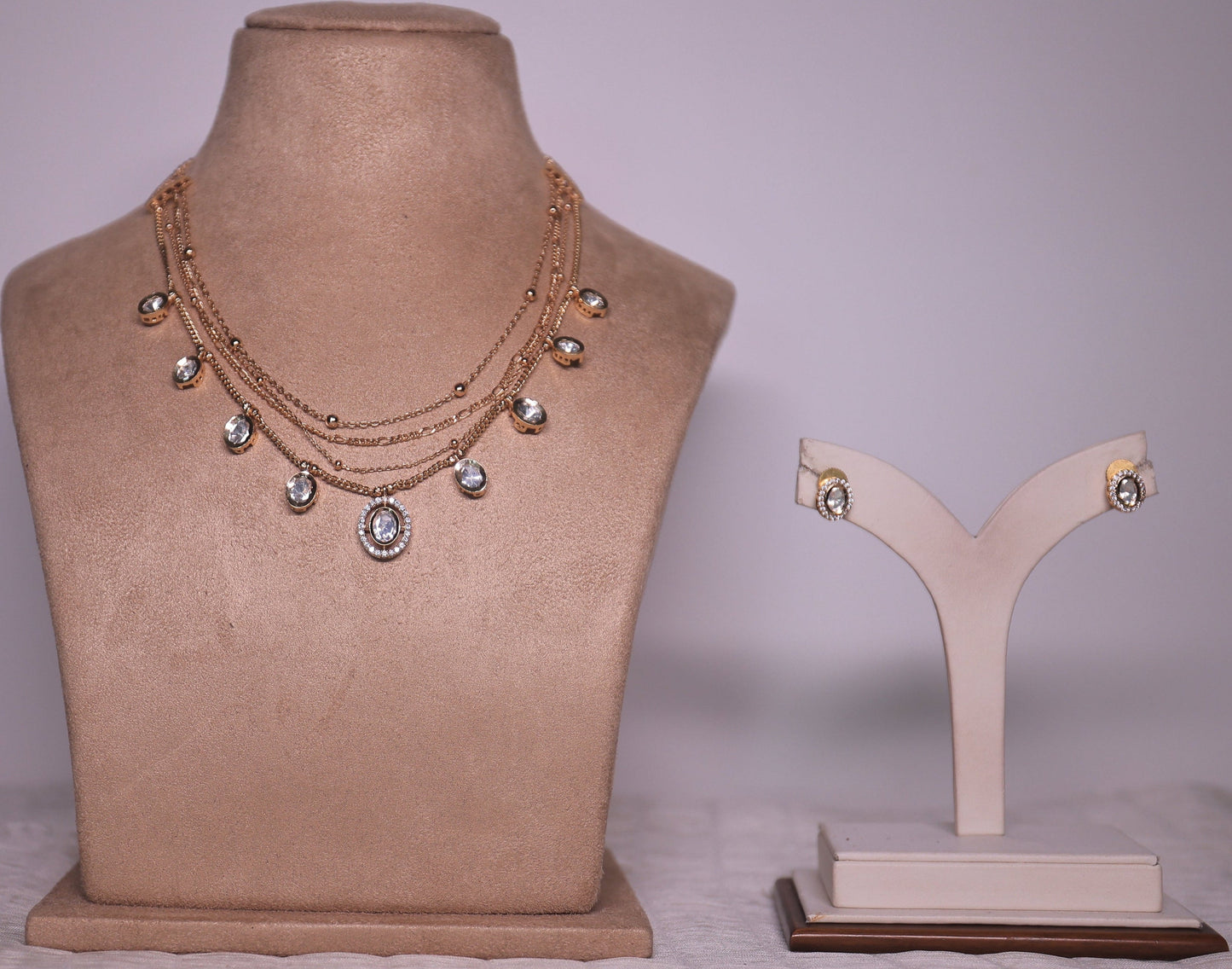 Rehemat Kundan Pendant Set