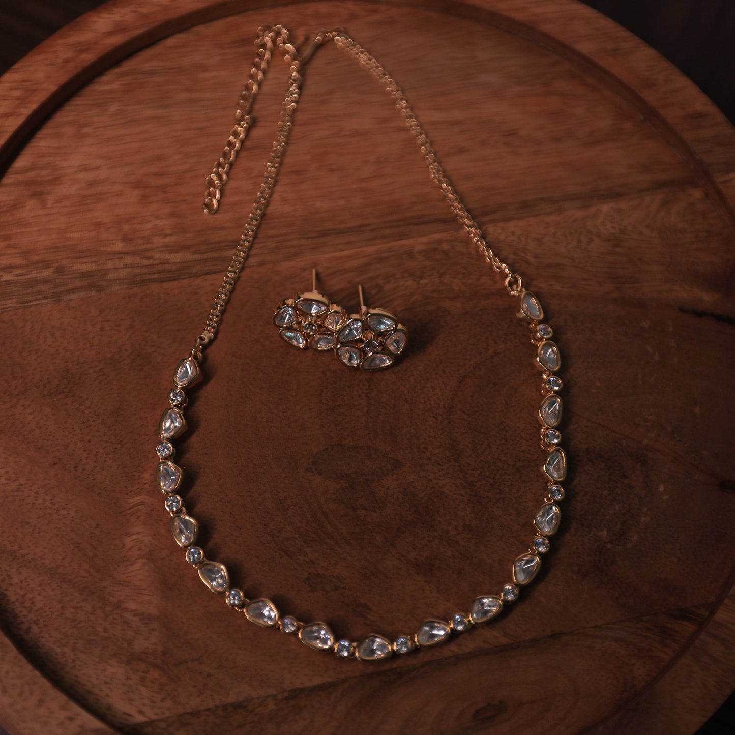 Riwaaz Kundan Necklace Set