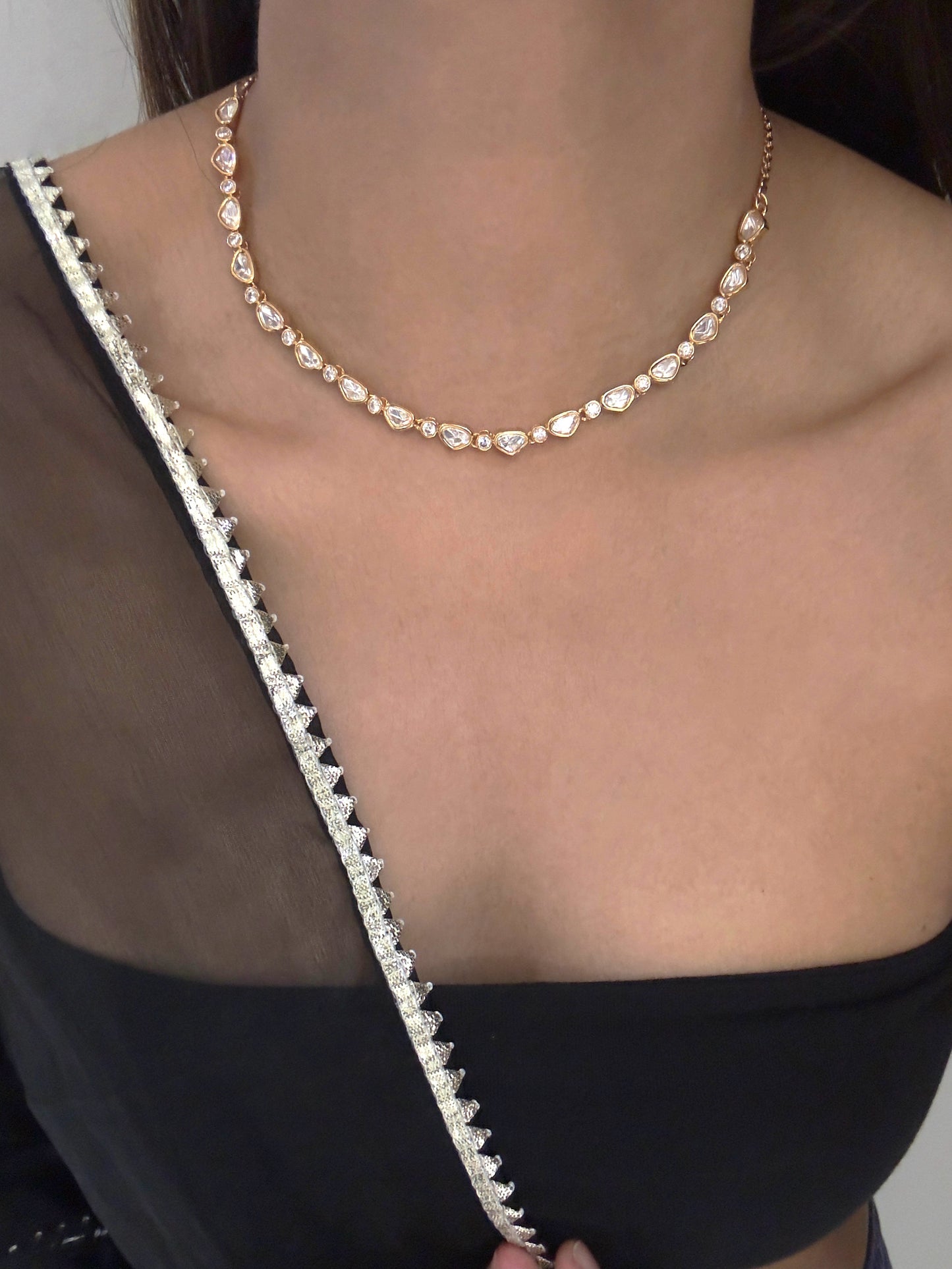 Riwaaz Kundan Necklace Set