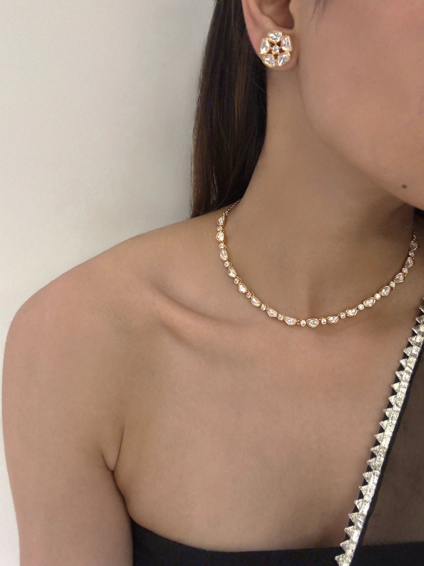Riwaaz Kundan Necklace Set