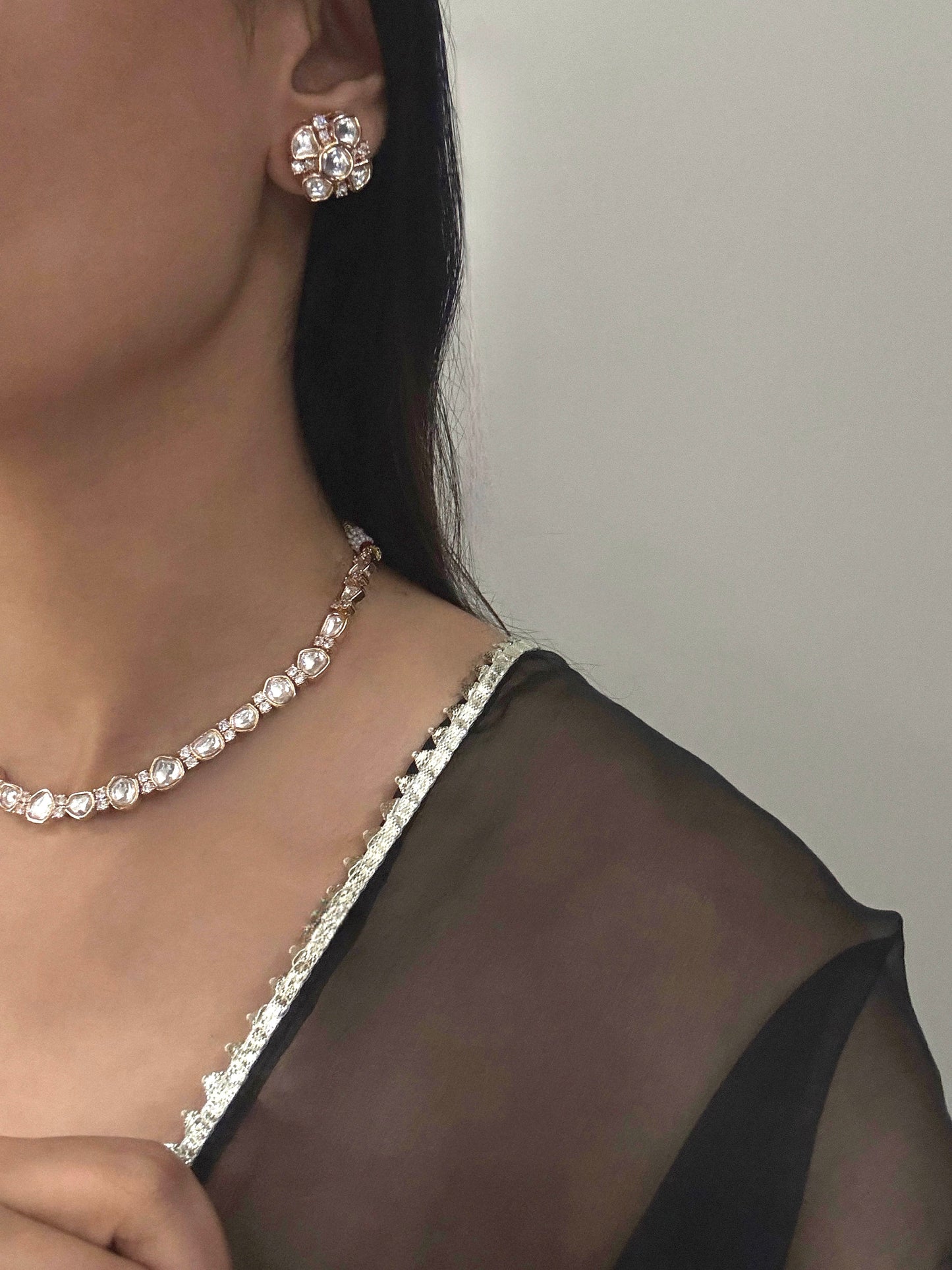 Riwayat Kundan Necklace set