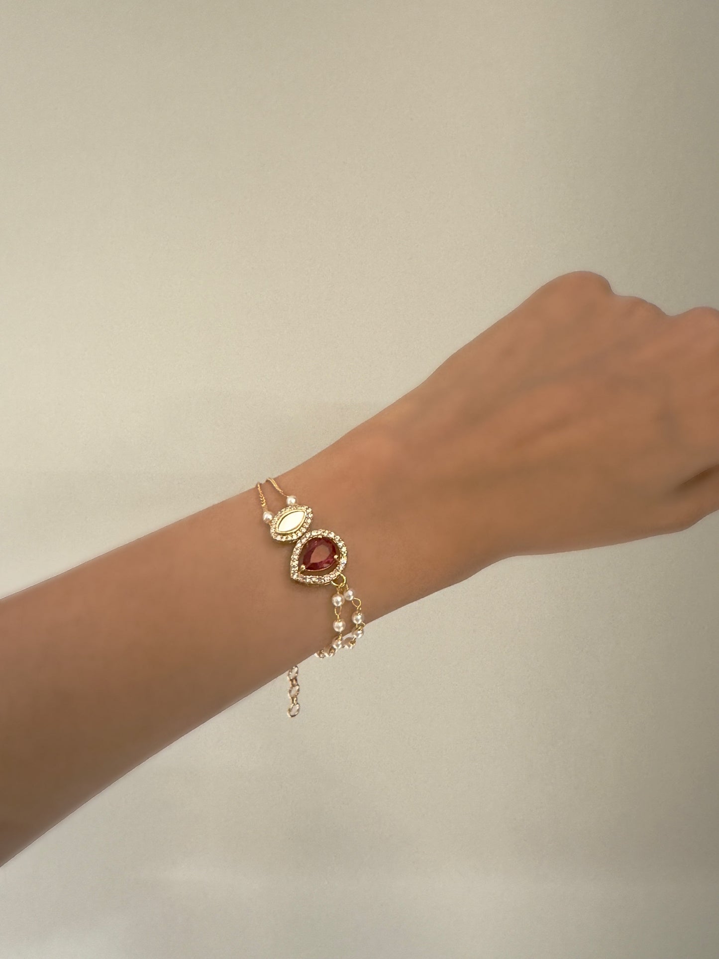 Ruhani Ruby Diamond Bracelet