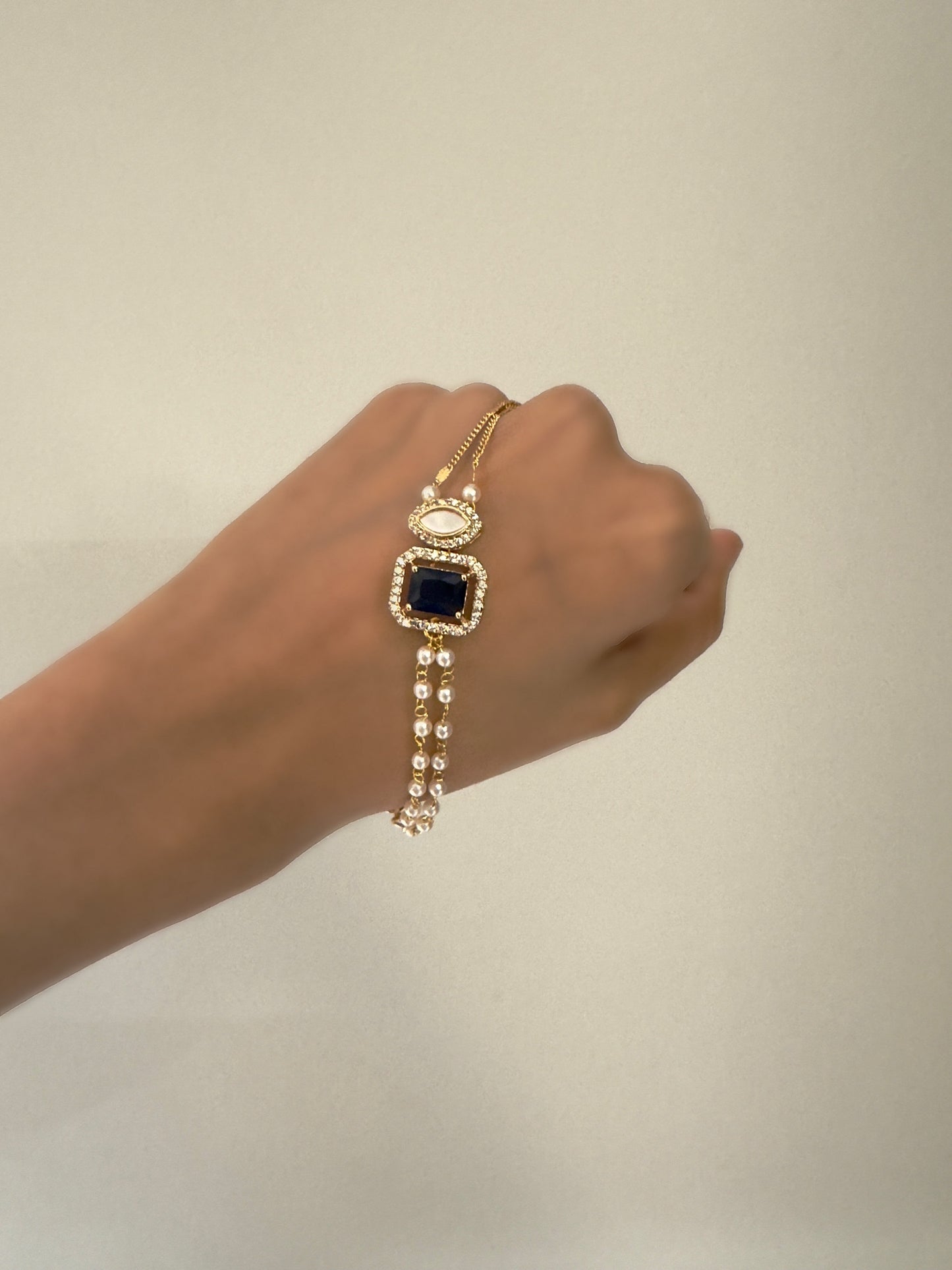 Ruhani Sapphire Diamond Bracelet