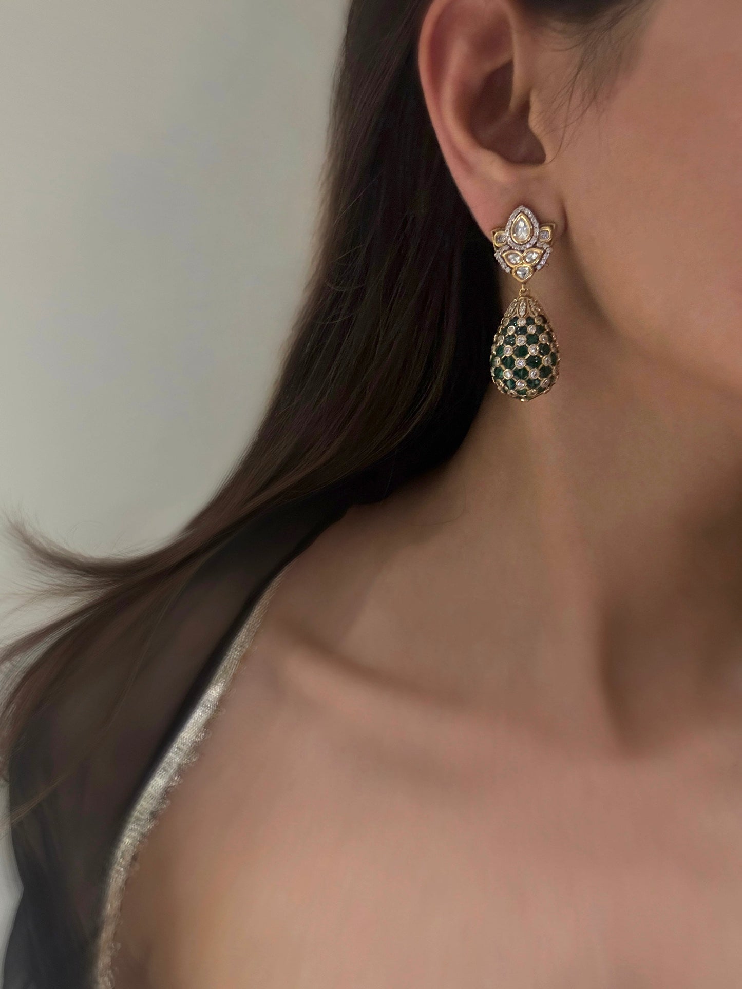 Samaira Kundan Earrings