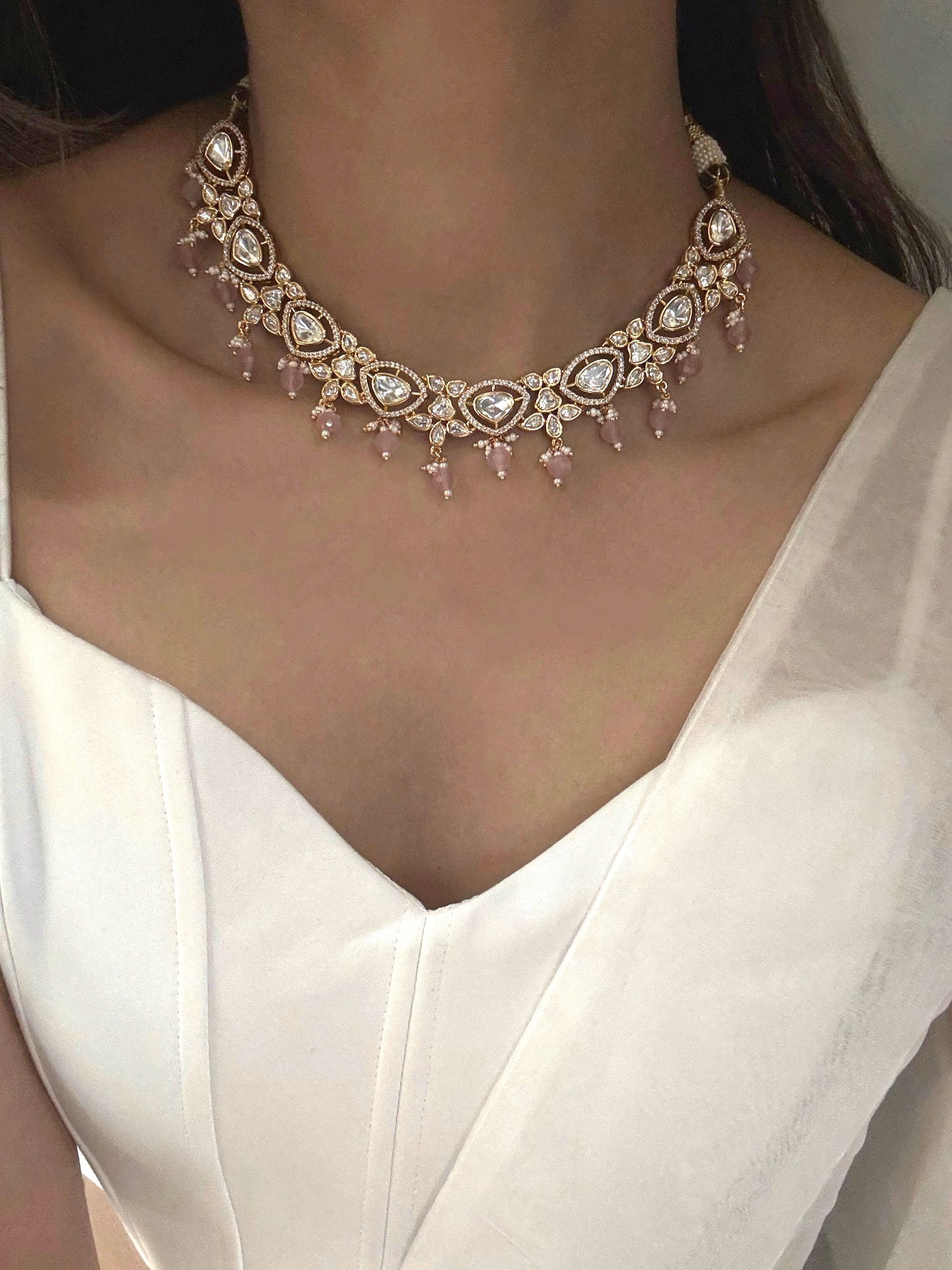 Urvi Kundan Necklace Set
