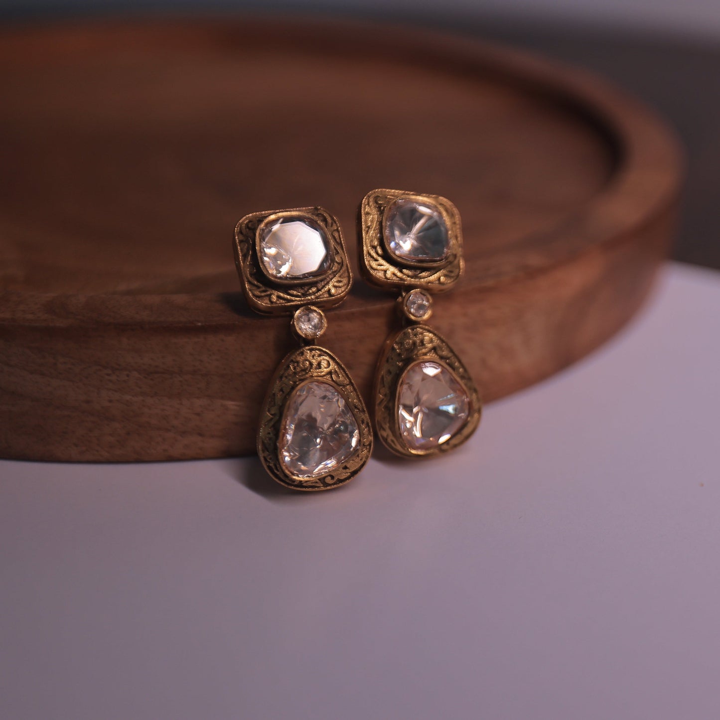 Vaanya Polki Earrings