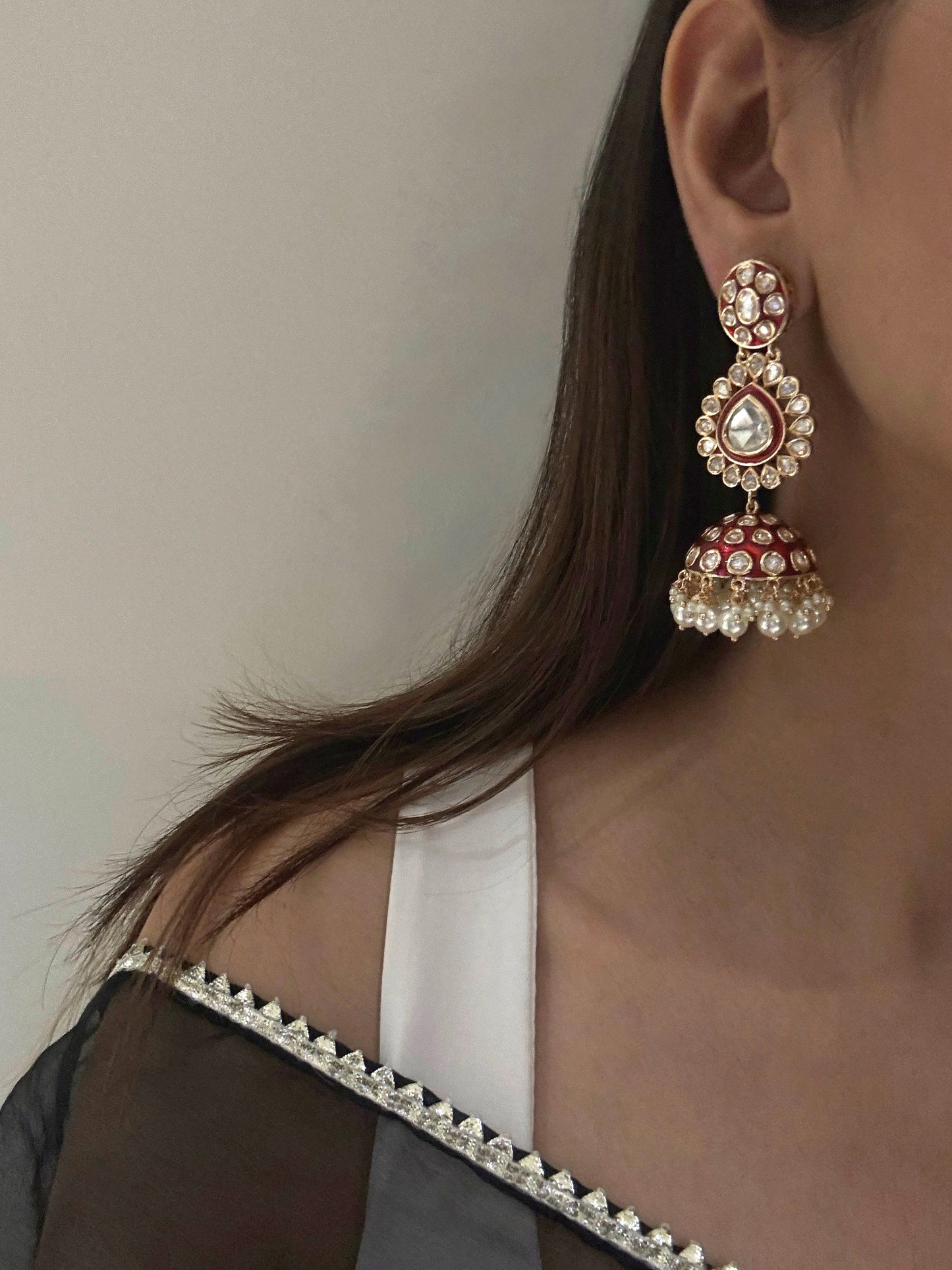 Trishala Polki Earrings
