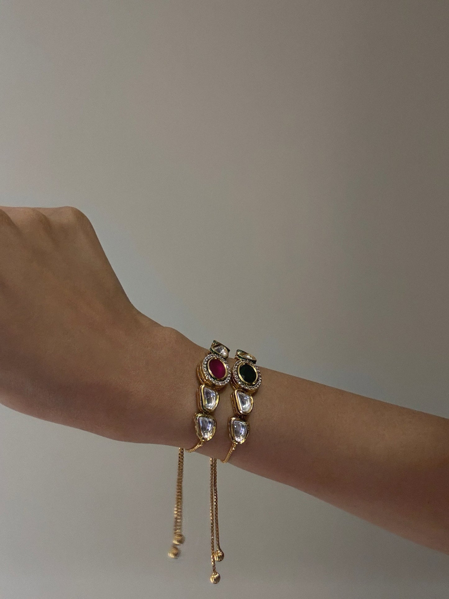 Nitara Ruby Kundan Bracelet