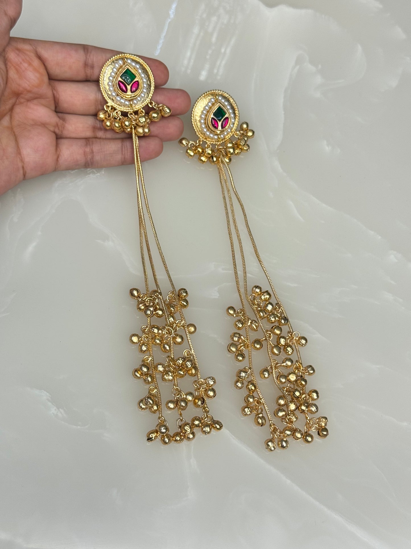 Rajasi Gold Earrings