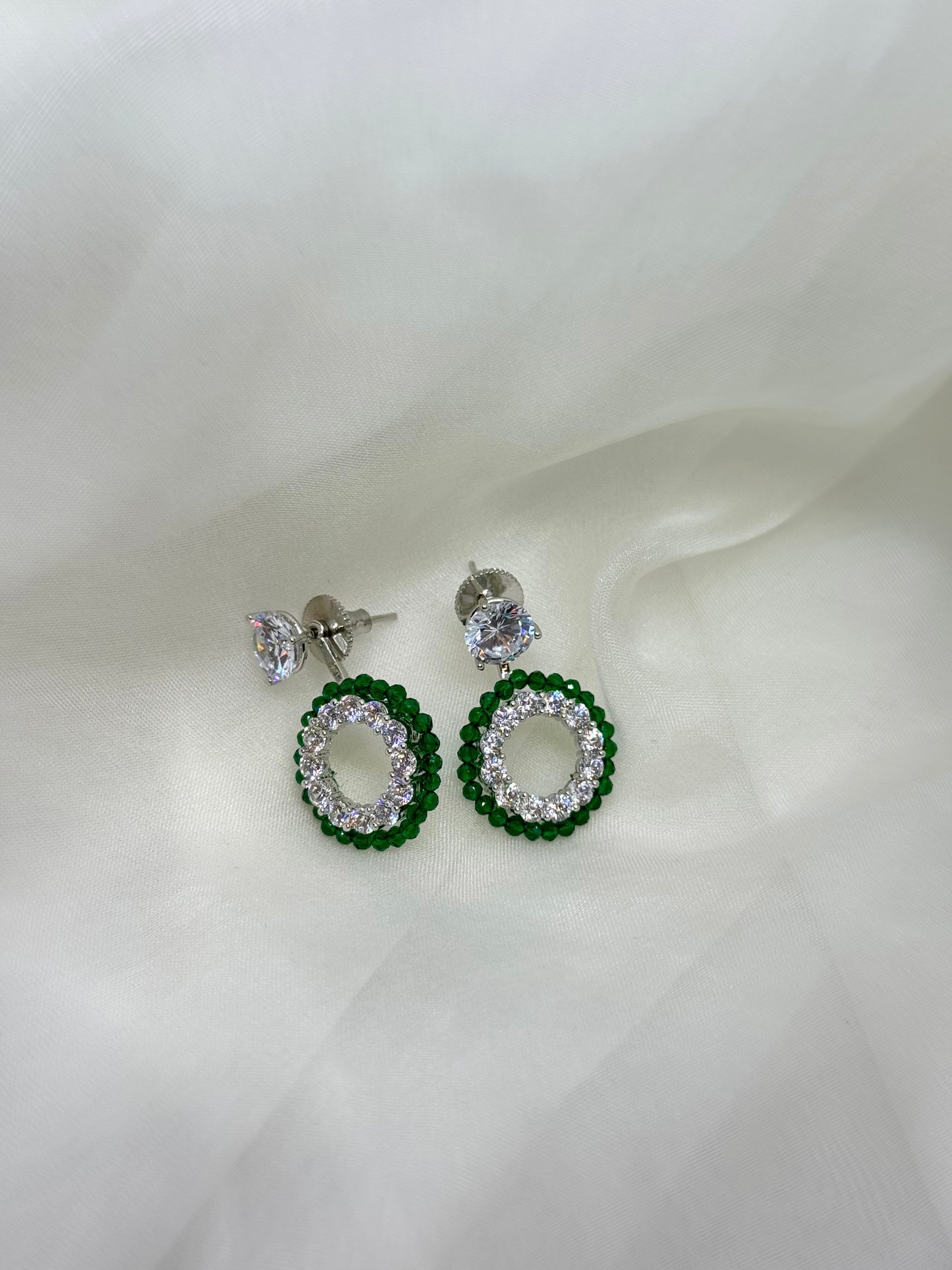 Zeesha Detachable Drop Earrings